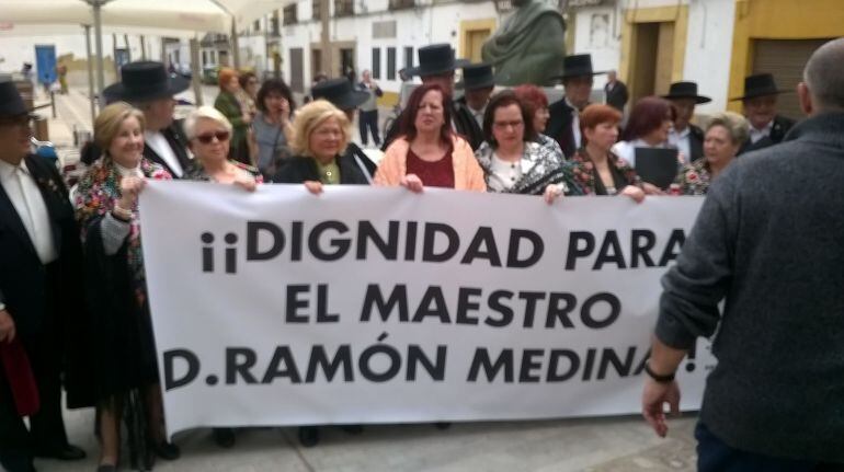 Protesta en San Agustín