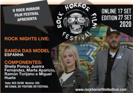 Promoción del concierto de Das Model.