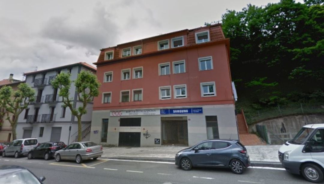 Edificio antes del incendio