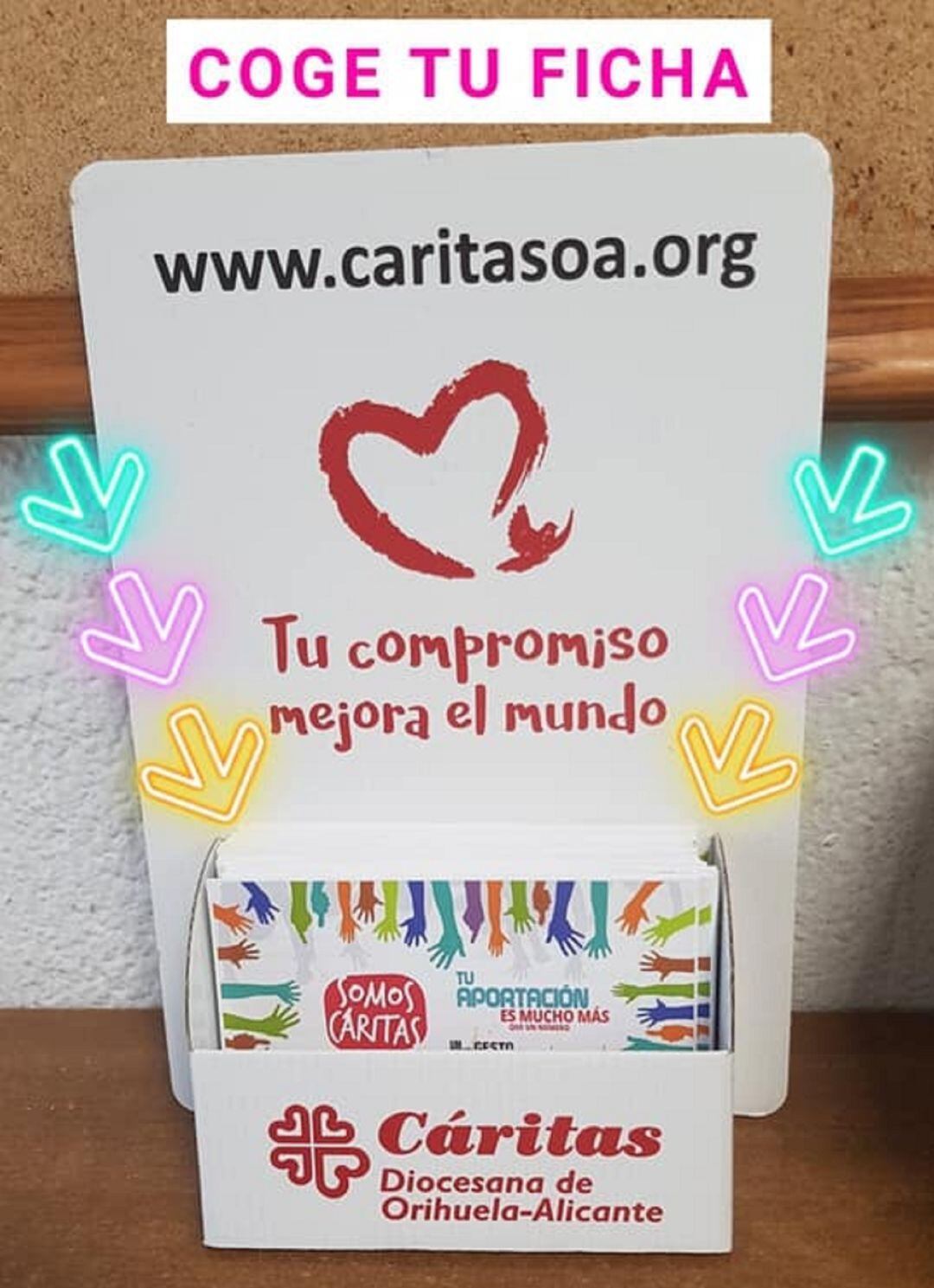 Una de las últimas publicaciones de Cáritas Calp en su Facebook.