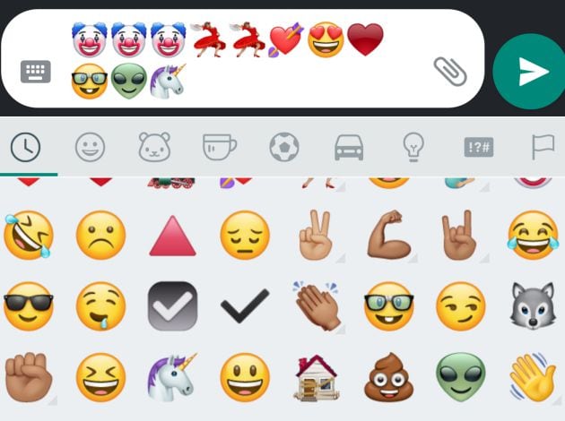 Los emojis se rediseñan en su última actualización.