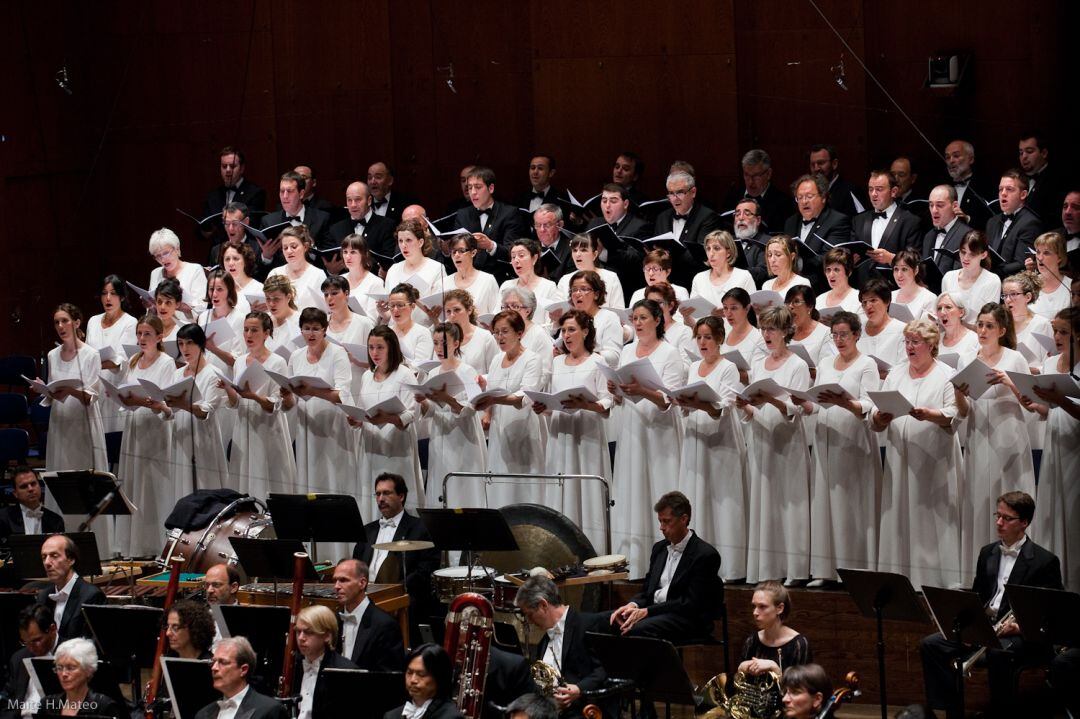 Imagen del Orfeón pamplones, unos de los protagonistas del Ciclo organizado por la UAM