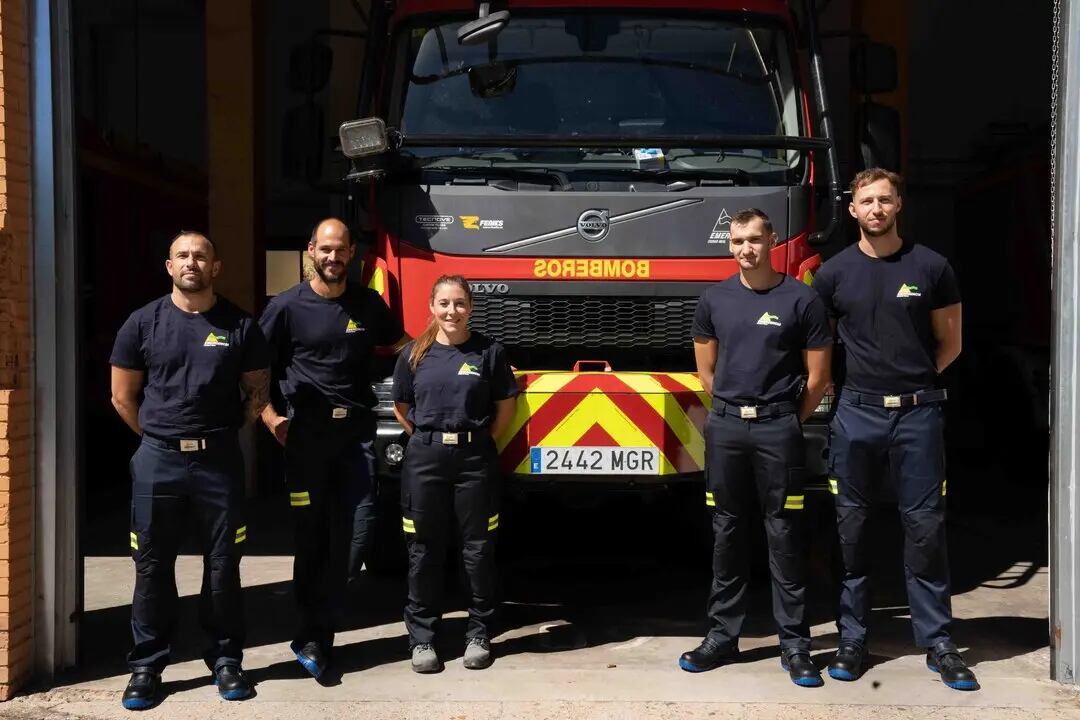 Presentación nuevos bomberos SCIS