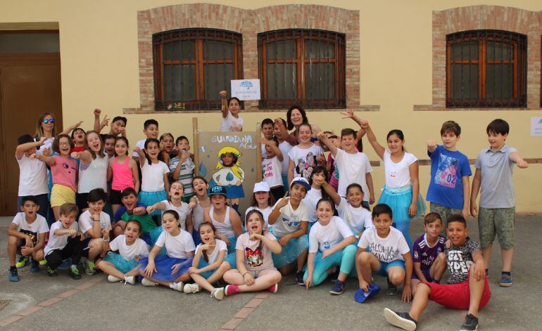 Alumnos premiados del colegio San Pascual Bailón de Pinos Puente (Granada)