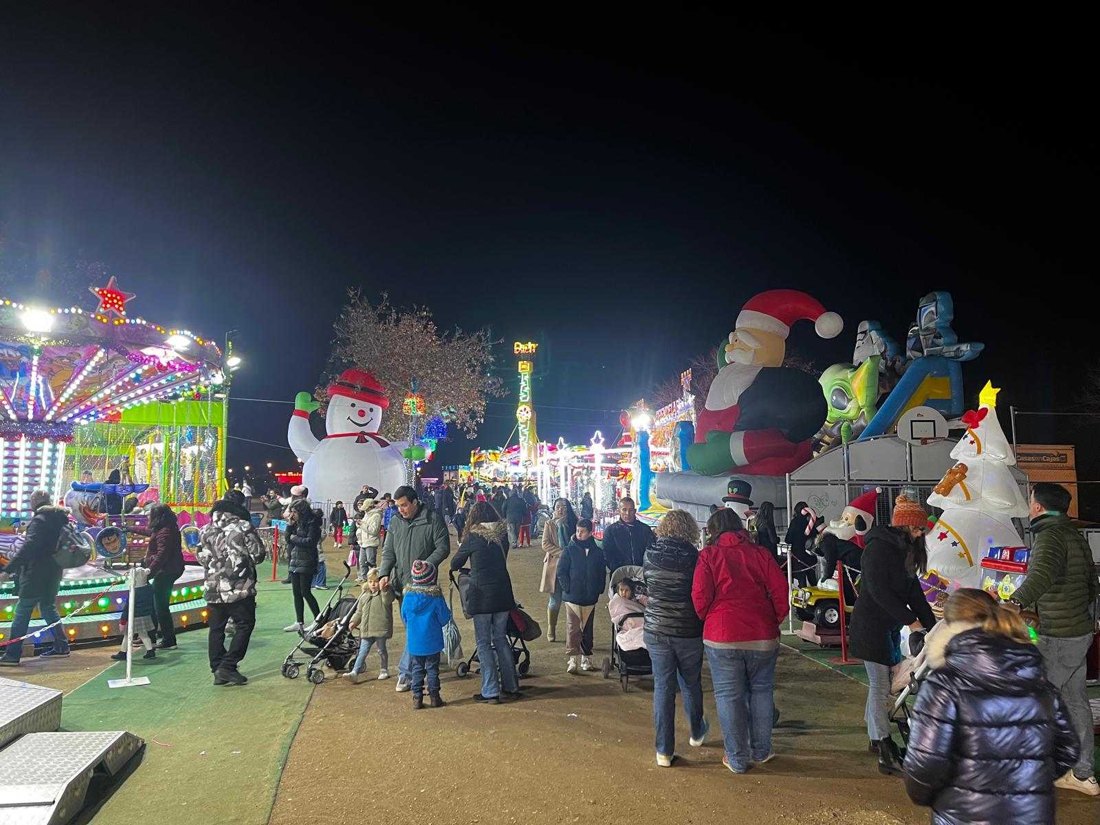 Imagen de archivo de la feria infantil del Paseo de Recaredo de Toledo, durante las pasadas navidades