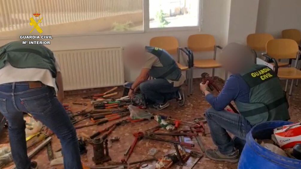 La Guardia Civil de Cuenca, en el marco de la operación Sustrainve