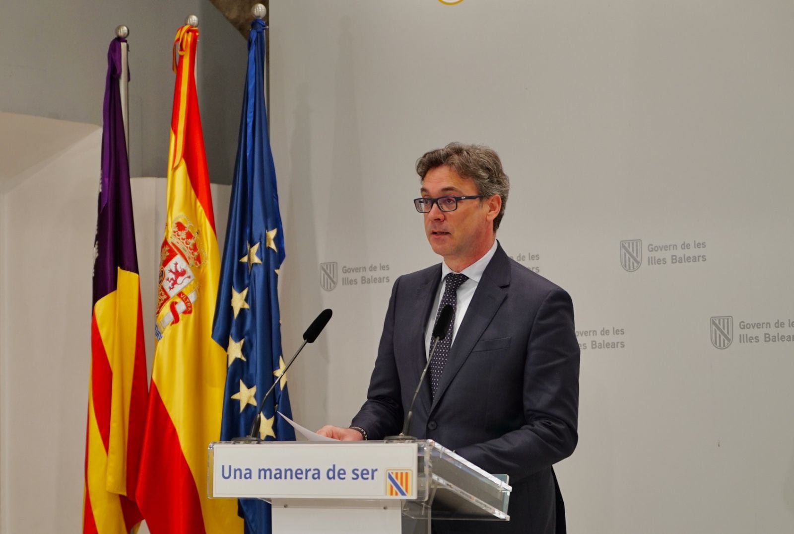 Antoni Costa tras el Consell de Govern