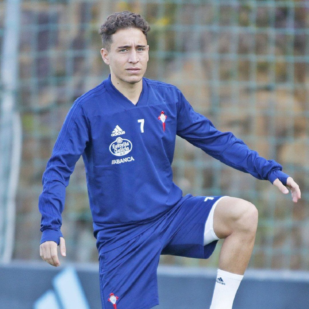 Emre Mor no ha entrenado este viernes por un proceso gripal