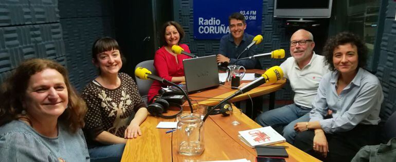 Participantes en El Coruñés Opina