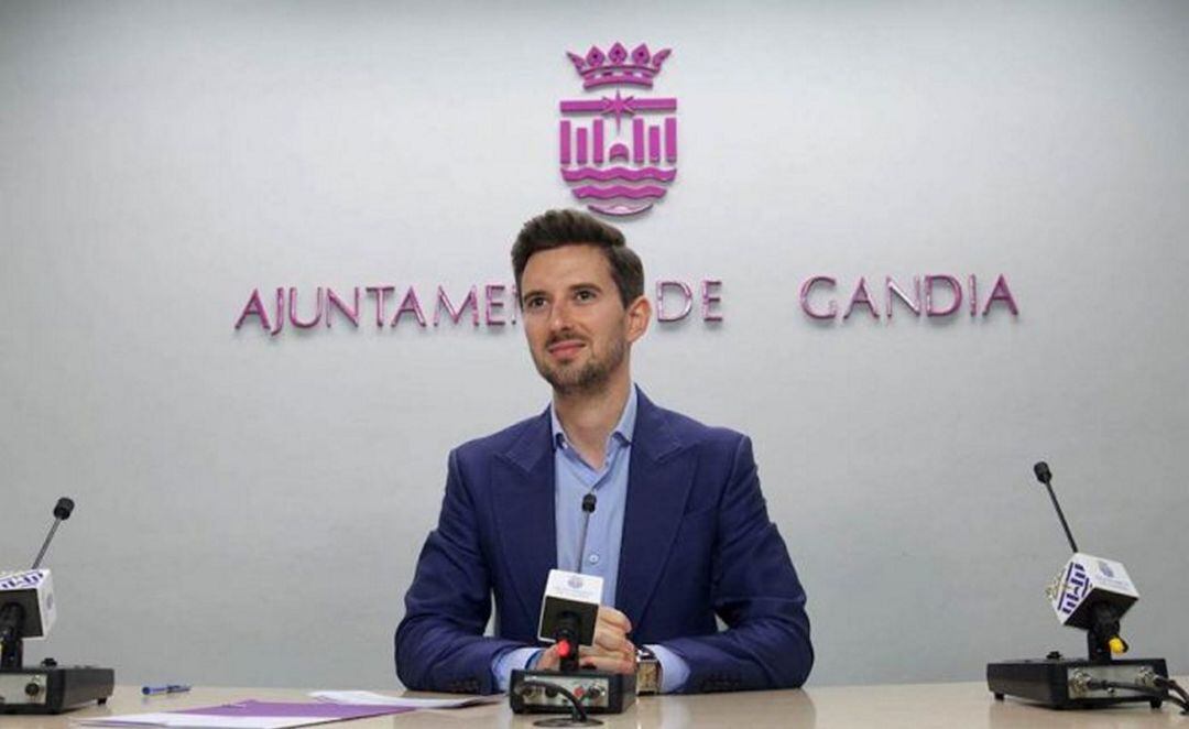 Víctor Soler, portavoz del PP de Gandia