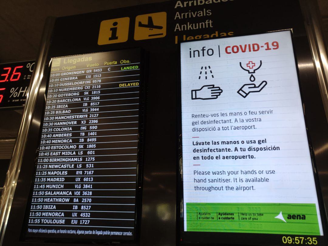 Aeropuerto de Palma.