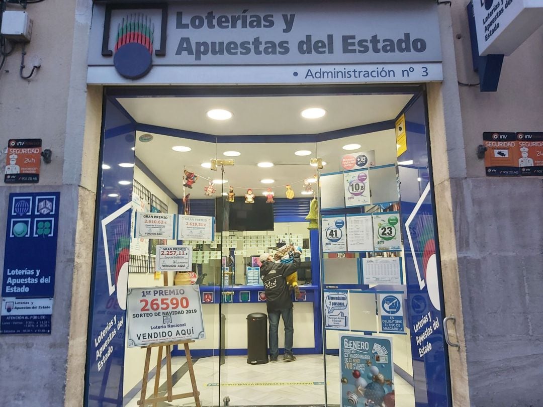 La administración de Lotería número 3 de Santo Tomás