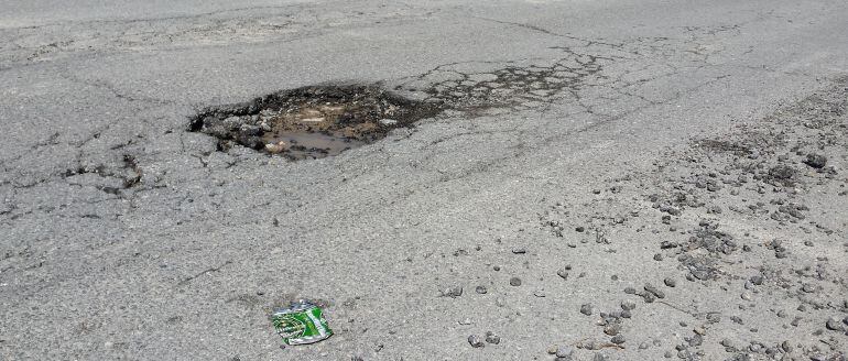 Bache en una de las calles de Ávila