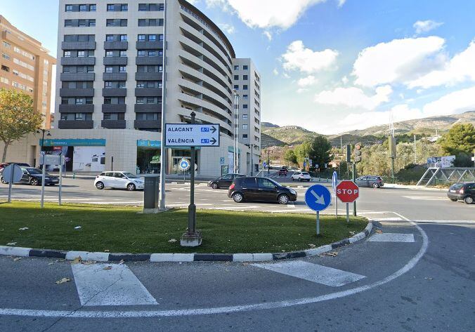 Rotonda norte de Alcoy