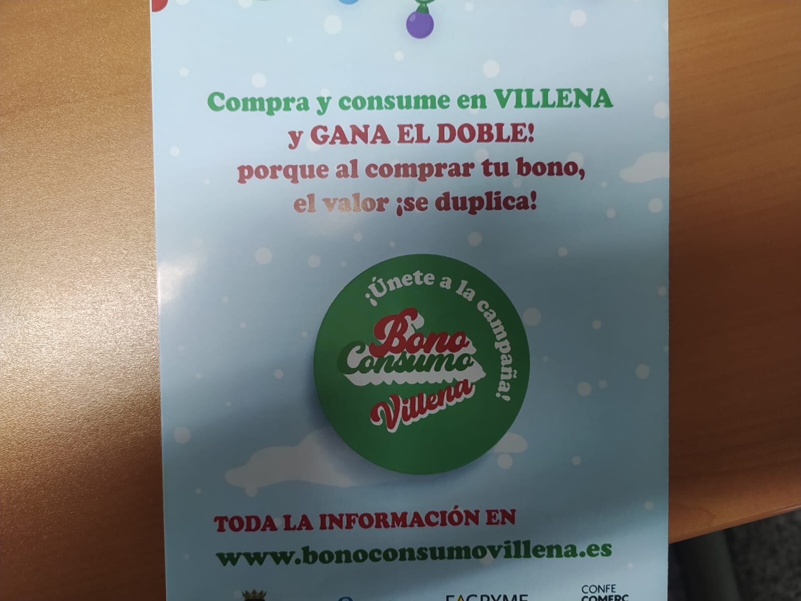 Bonos consumo Navidad de Villena