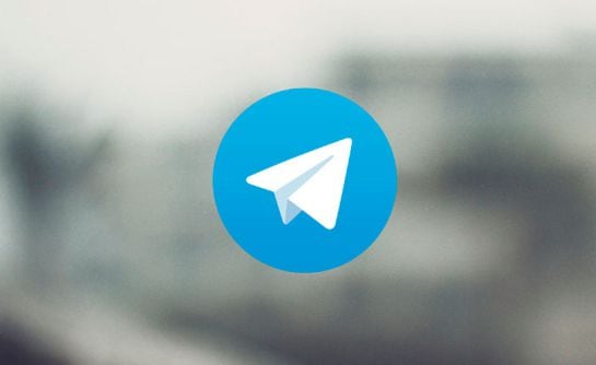 Logo de Telegram.