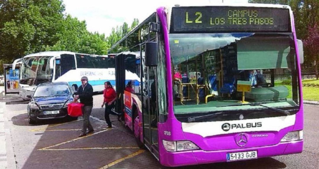 Vuelta al trabajo sin autobuses urbanos en Palencia