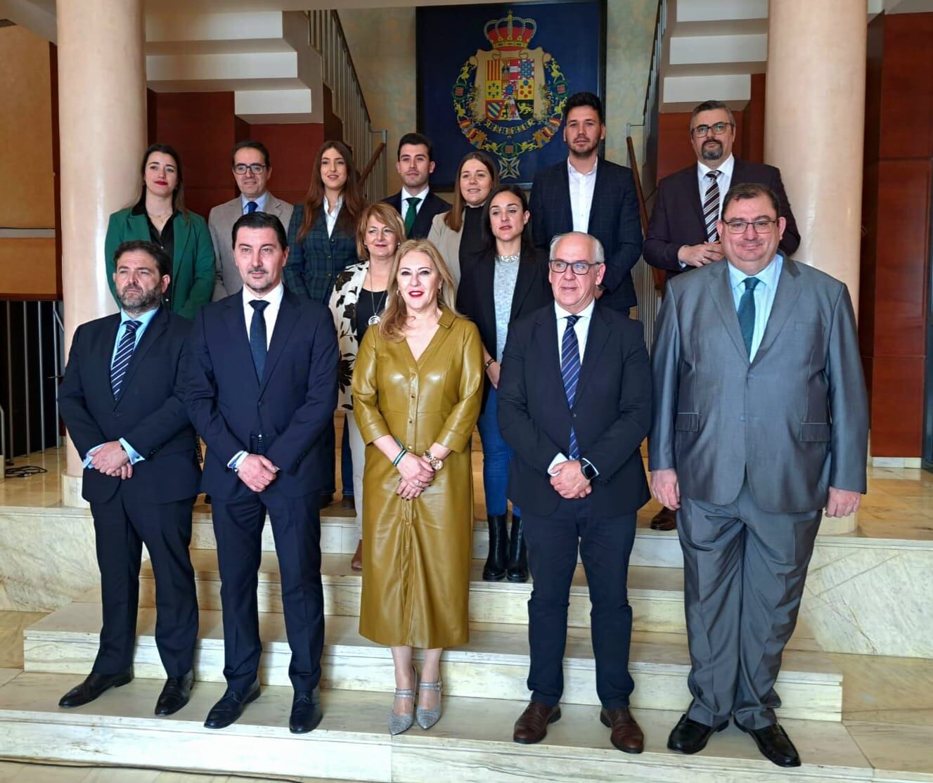 Visita de la consejera Carolina España a La Carolina.