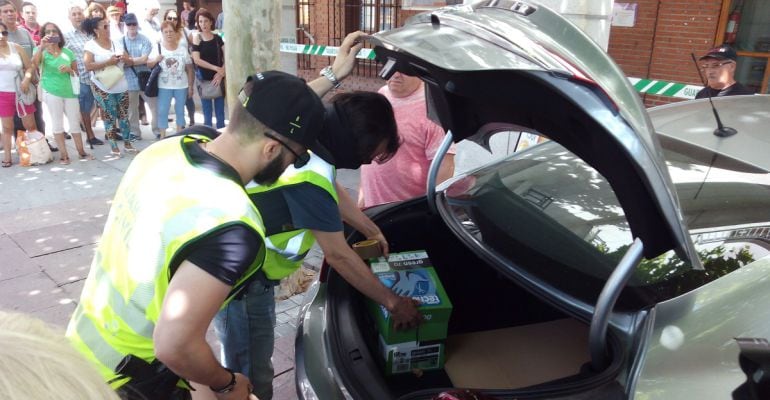 La Guardia Civil, en el Ayuntamiento de Torrejón de Ardoz