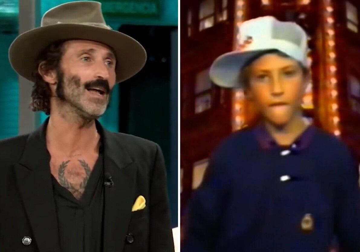 Leiva mostró un vídeo bailando cuando era niño en 'La Revuelta'