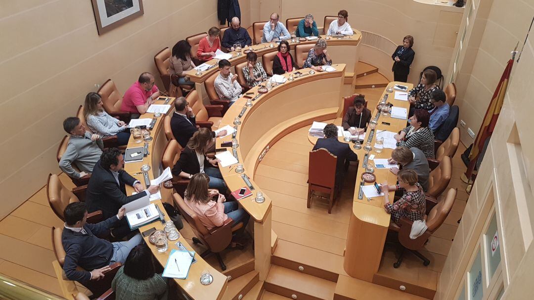 Sesión de Pleno del Ayuntamiento de Segovia en su edición de este lunes