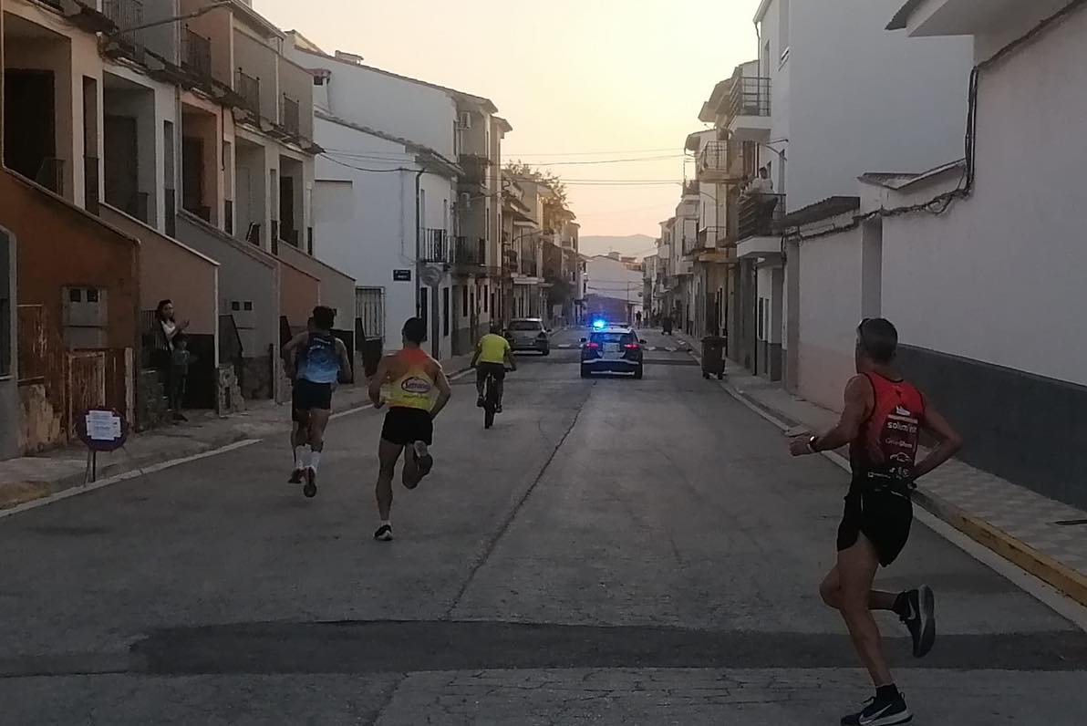 Eduardo, en carrera