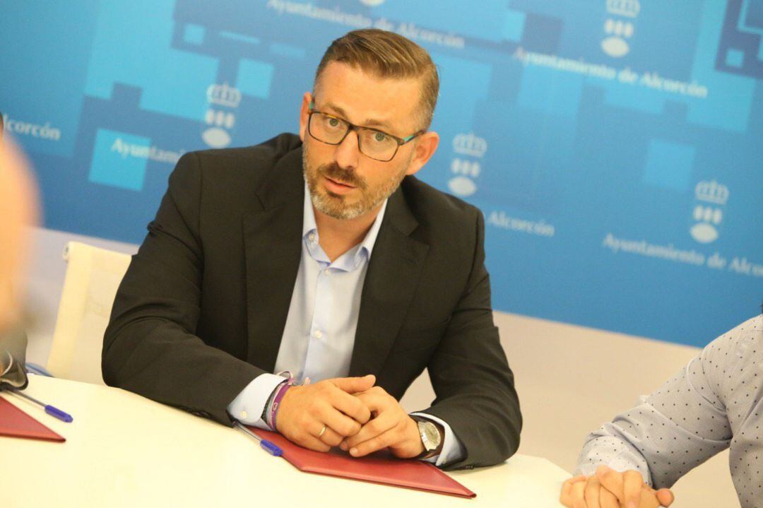 Carlos Carretero, concejal de Sotenibilidad, Movilidad y Energías Renovables de Alcorcón