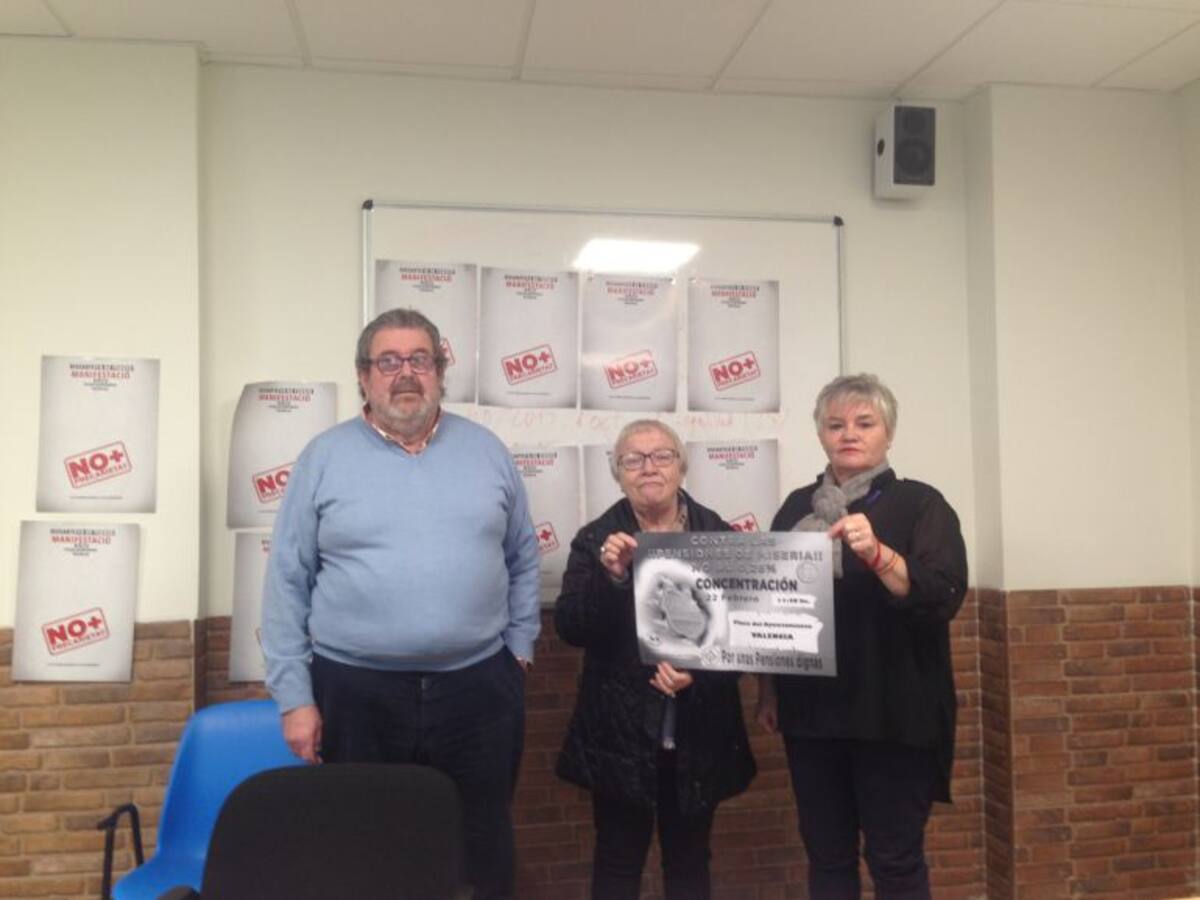 “Por unas pensiones públicas dignas”