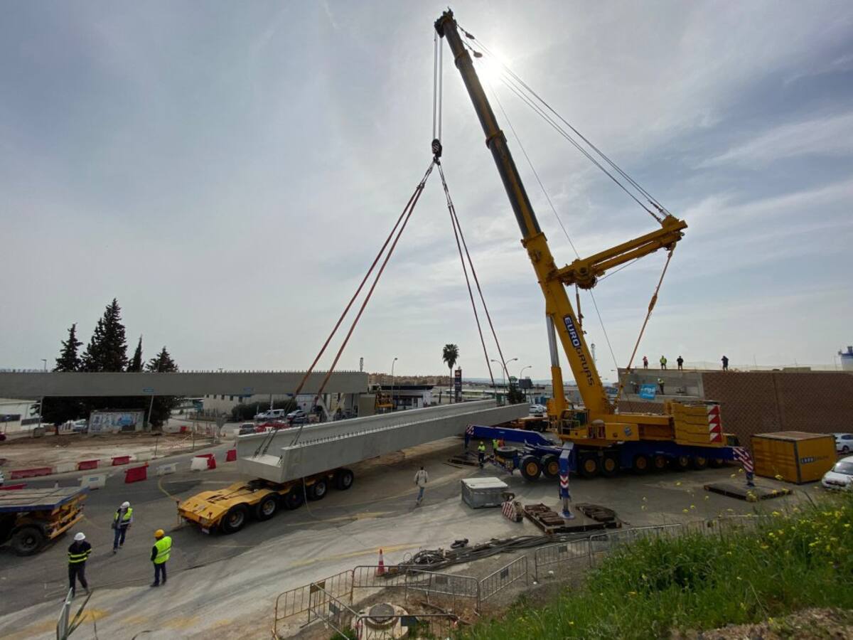 Así avanzan las obras del tramo muniicpal de la Ronda Norte en Córdoba 