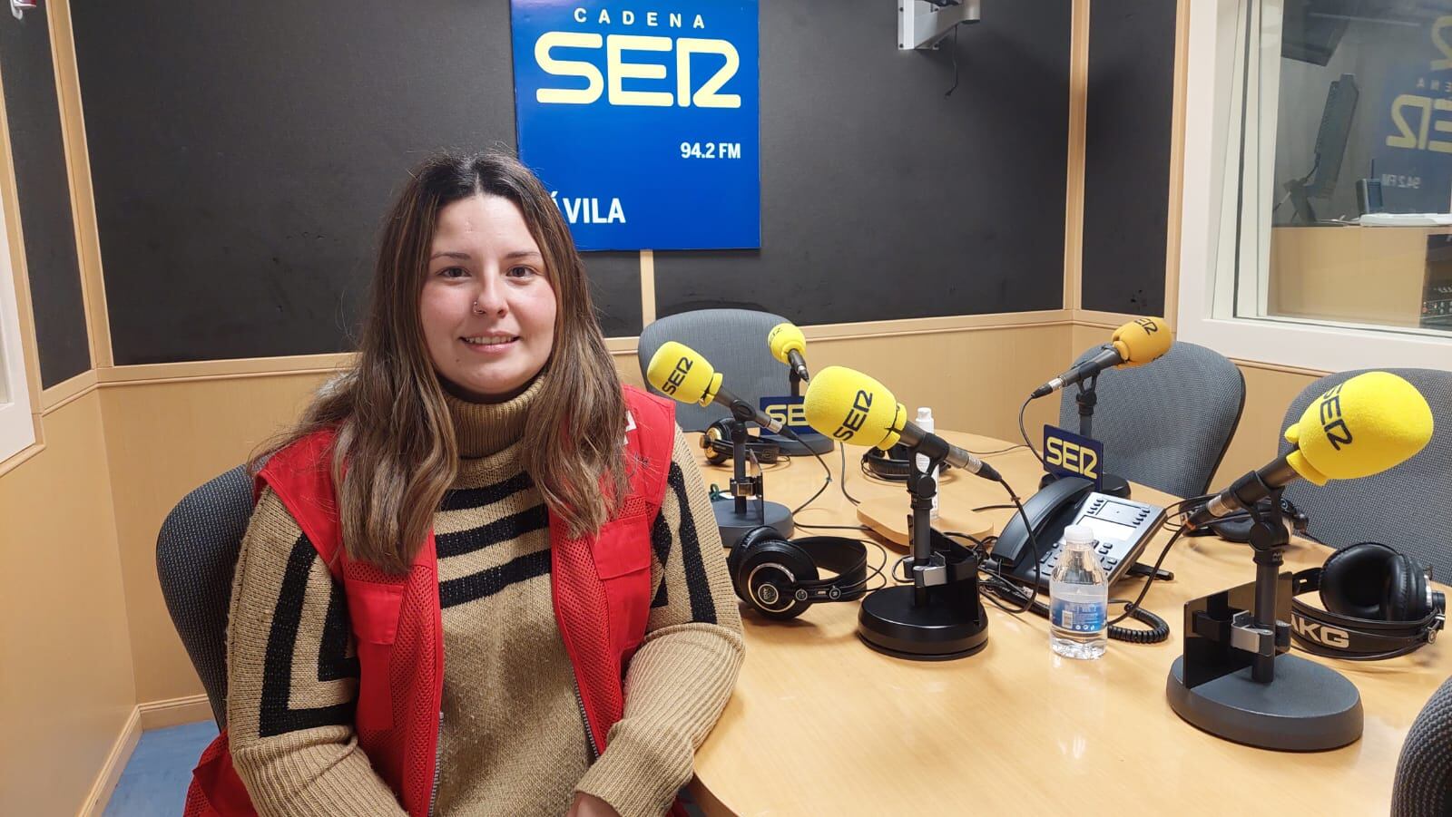 Elena Jiménez, responsable de Cruz Roja Juventud Ávila