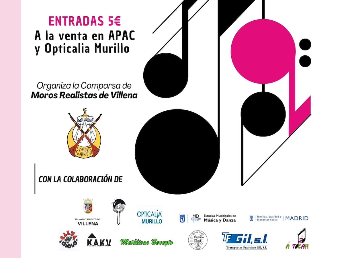 La Comparsa de Realistas organiza un concierto a beneficio de APAC con la banda “20 a tocar”