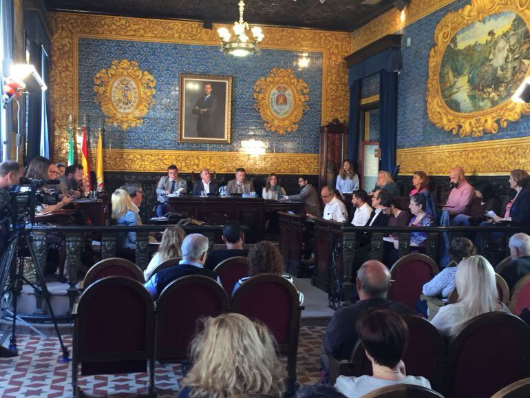 El Pleno del Ayuntamiento de Algeciras.