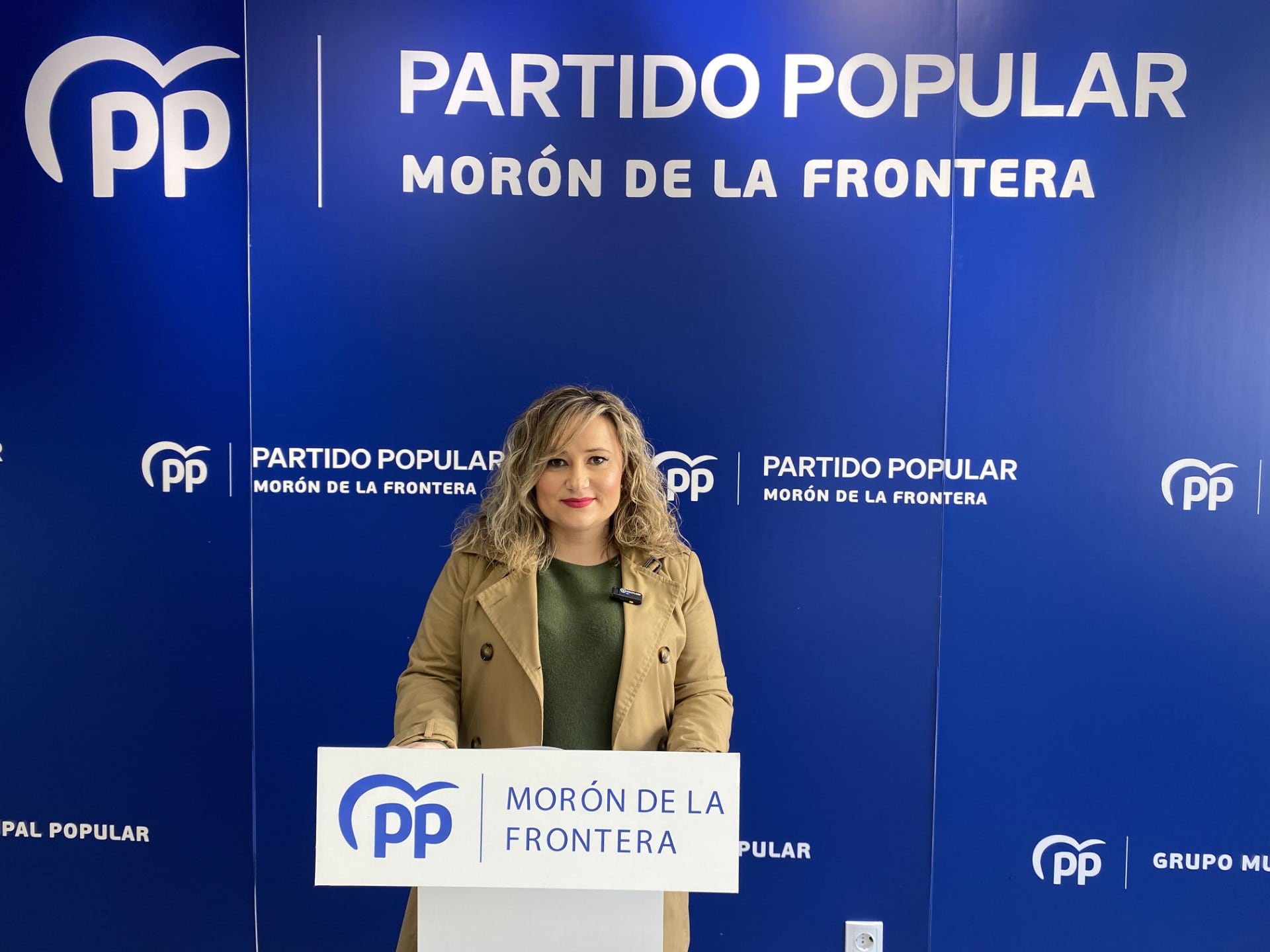 Imagen de Gloria Hidalgo, portavoz del Partido Popular de Morón