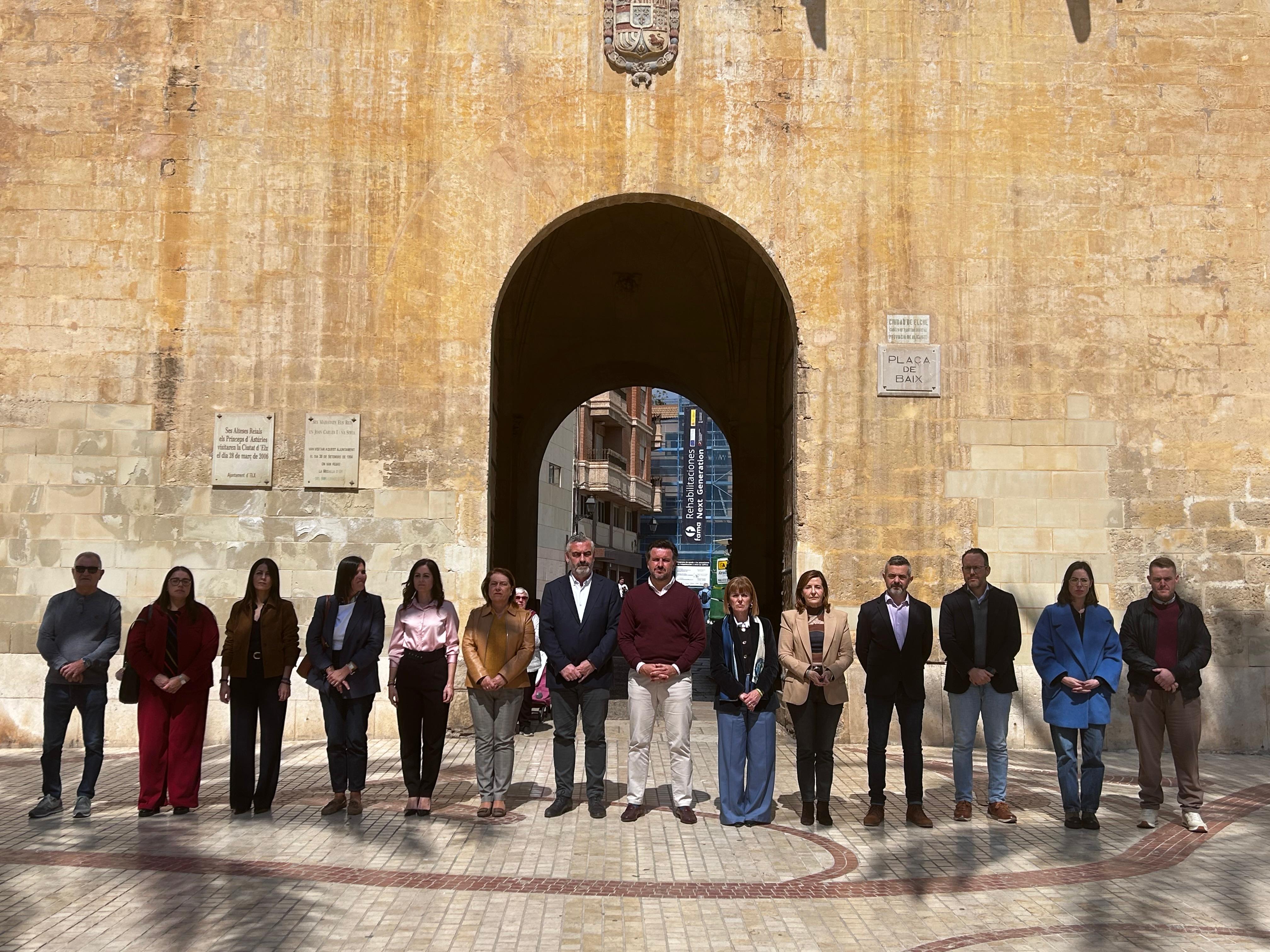Protesta de rechazo al asesinato de una niña en Torrevieja