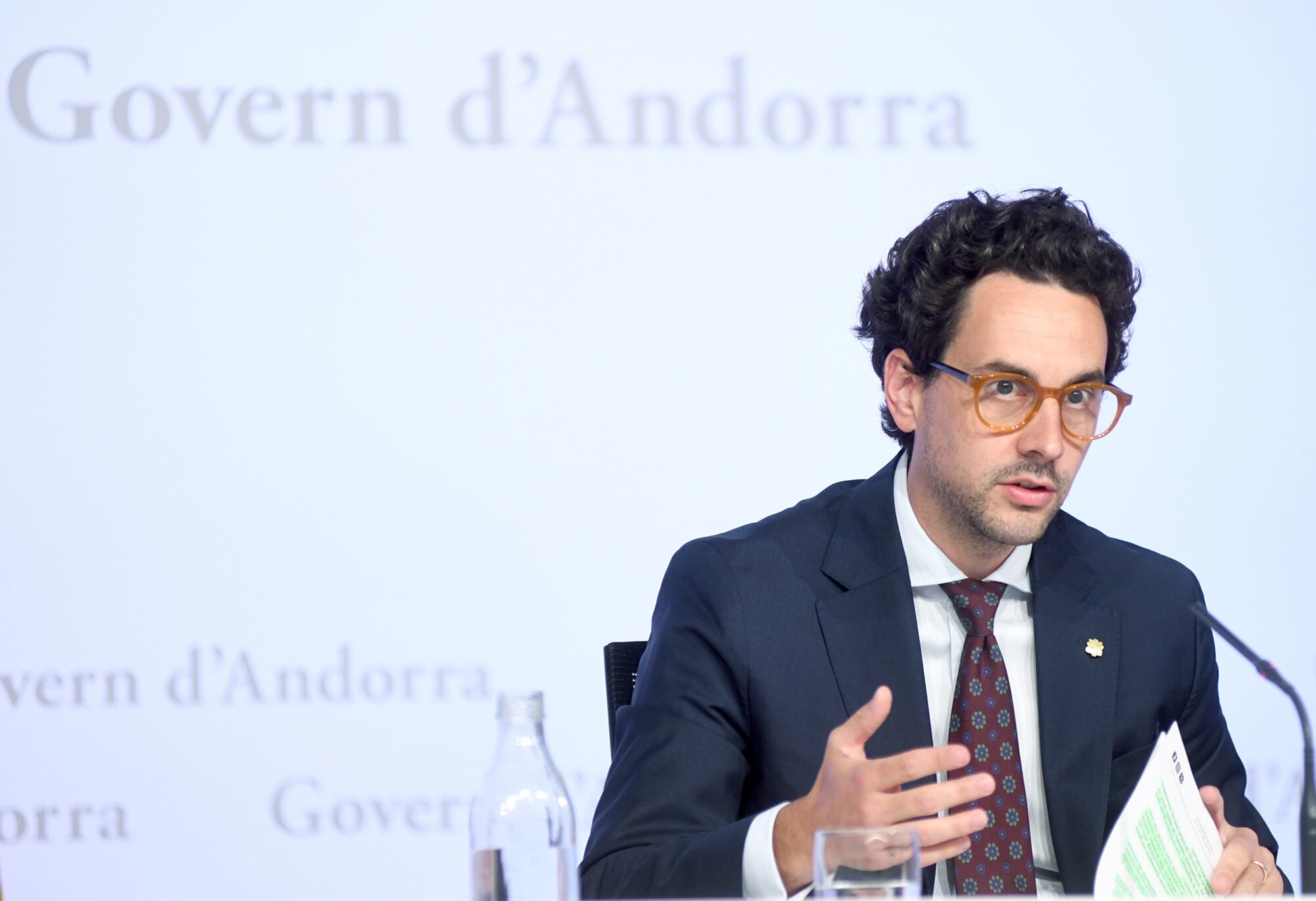 El ministre Portaveu, Guillem Casal