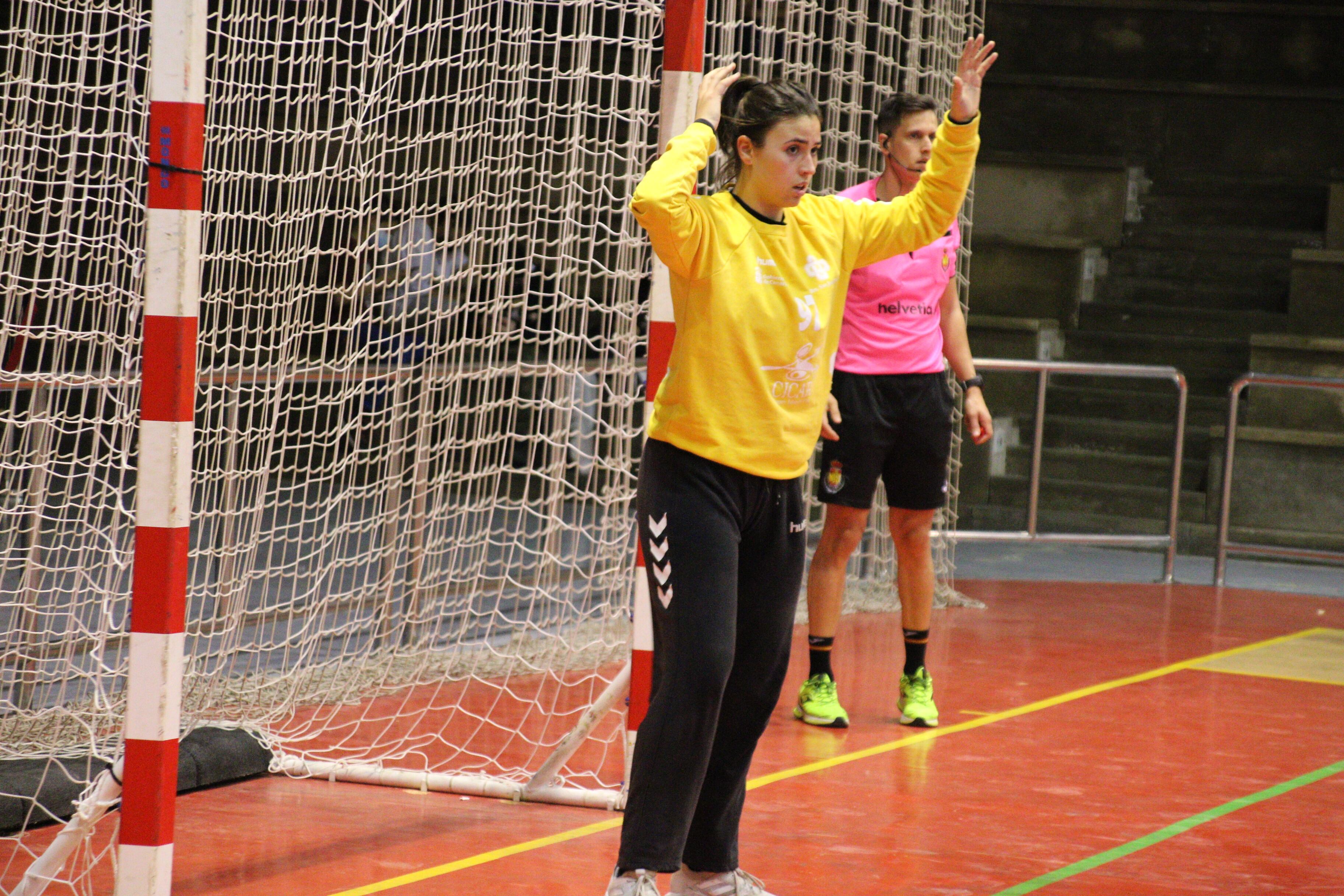 Ana Marín en un partido de la pasada temporada.