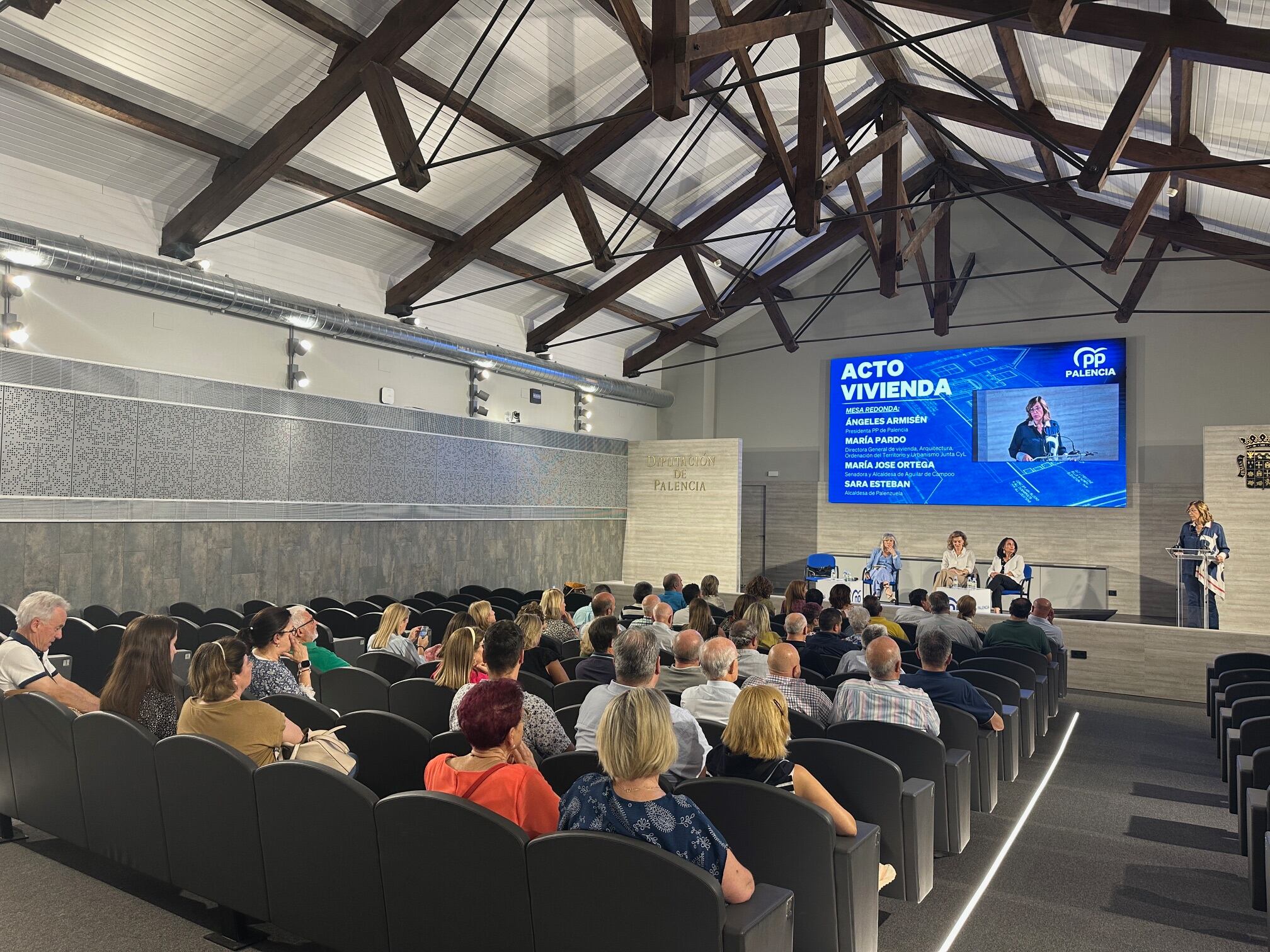 Acto del PP de Palencia sobre vivienda