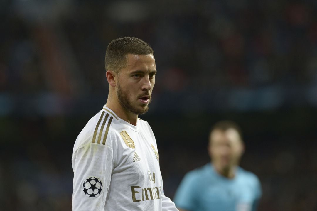 Hazard, durante el partido contra el Galatasaray.