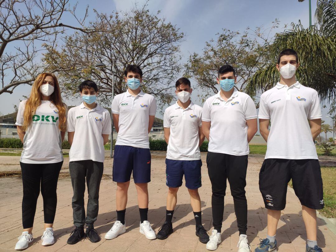 Los nadadores del DKV Jerez logran nueve mejores marcas en el Andaluz de Invierno