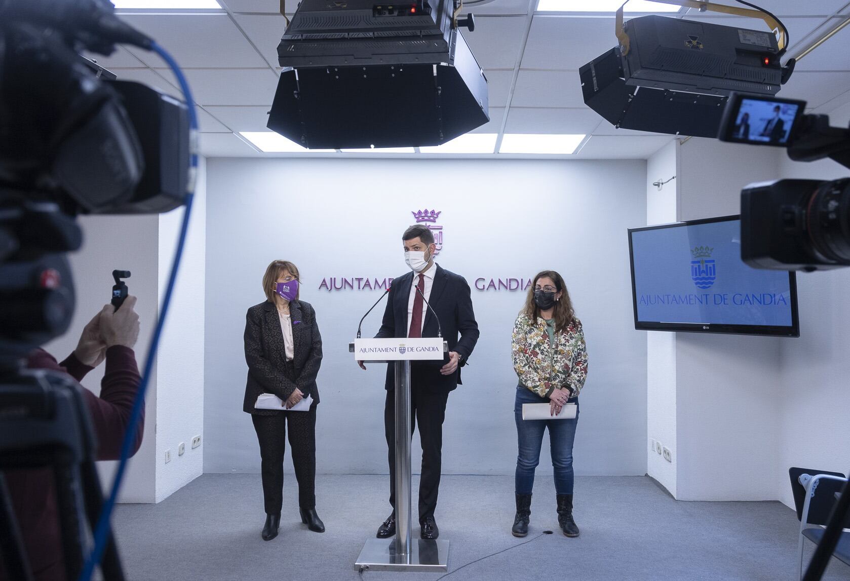 Presentación del plan de ayuda de Gandia para Ucrania