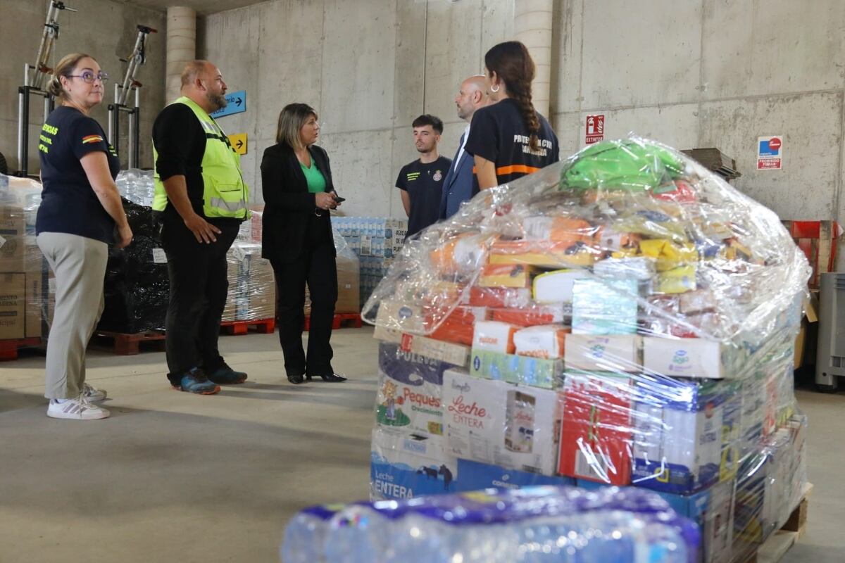 Los cartageneros han donado más de 190 toneladas de alimentos y productos de primera necesidad