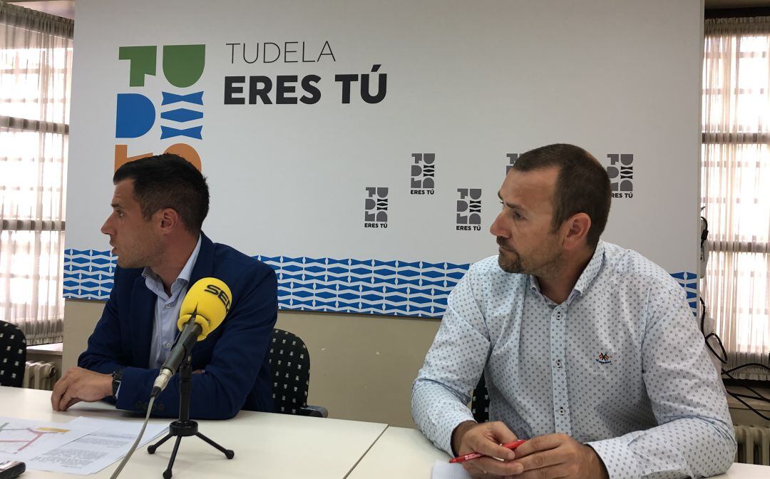 Presentación de las obras en el centro de Tudela