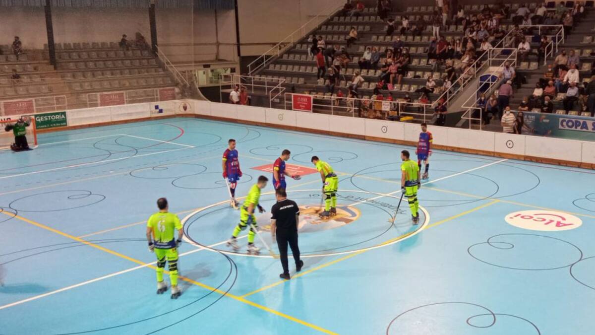 El Patín Alcodiam, con sufrimiento, a la final de la Copa Princesa