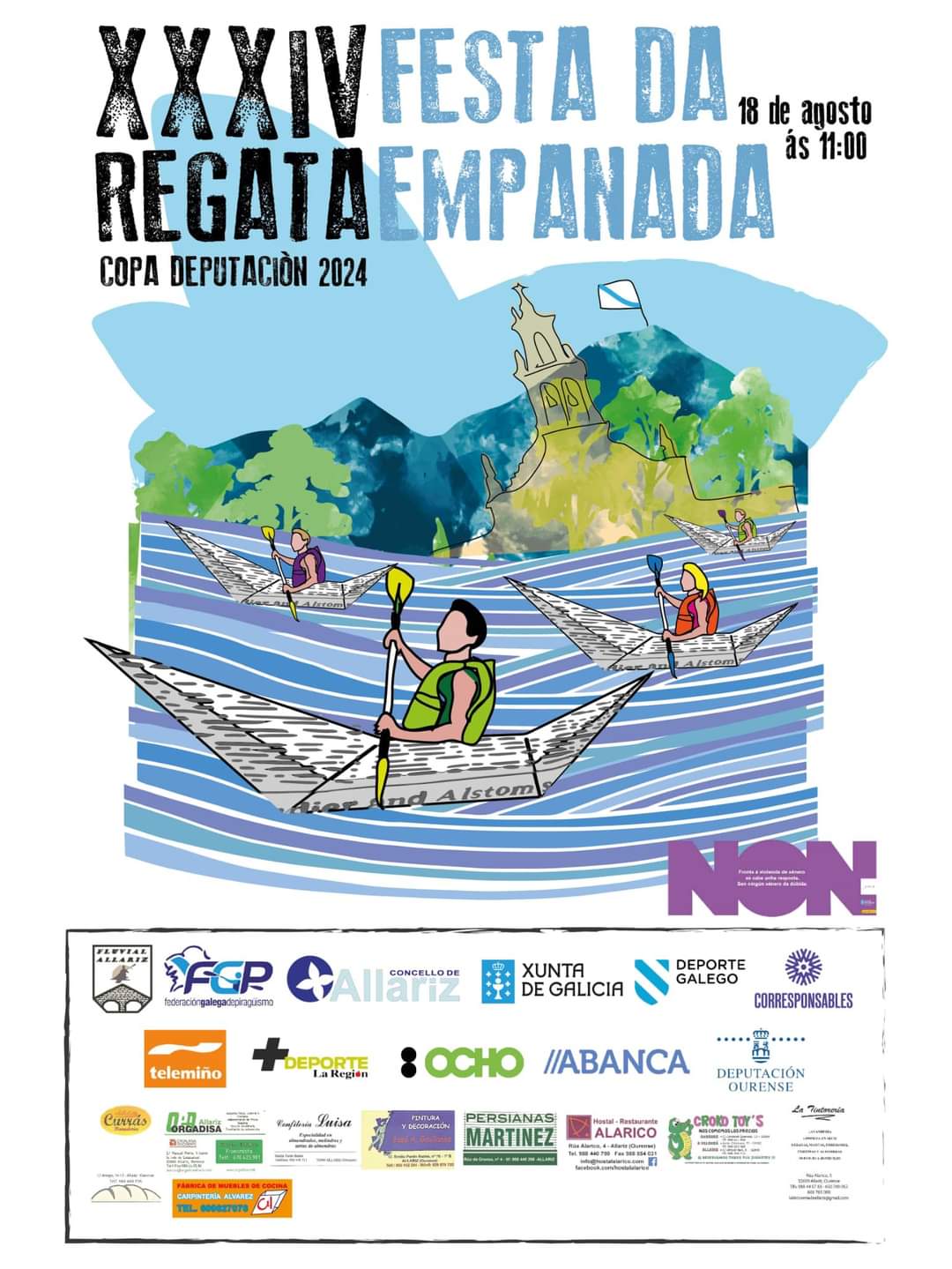 Regata rica y con fundamento en Allariz