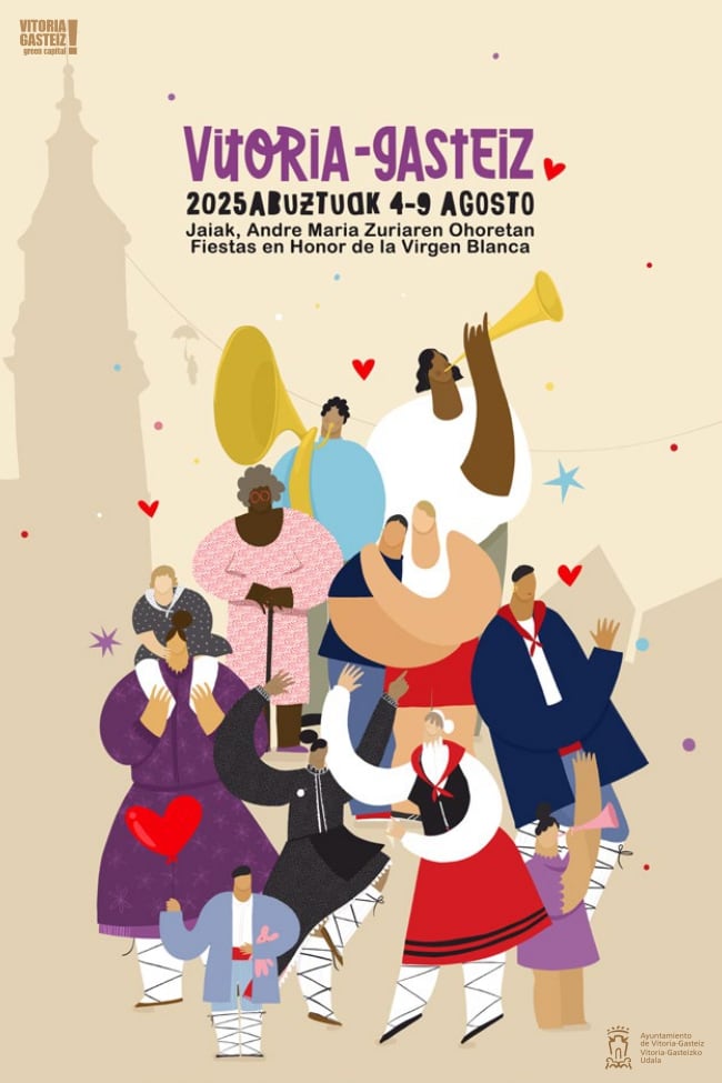 Cartel de fiestas de La Blanca 2025