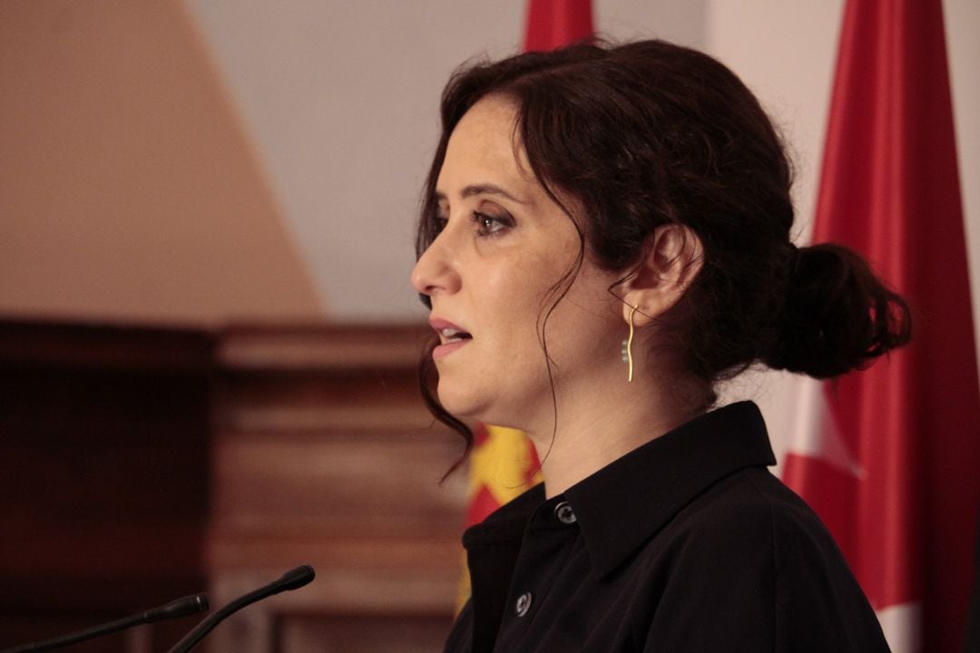 La presidenta de la Comunidad de Madrid, Isabel Díaz Ayuso,