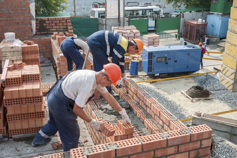 Trabajadores de la construcción