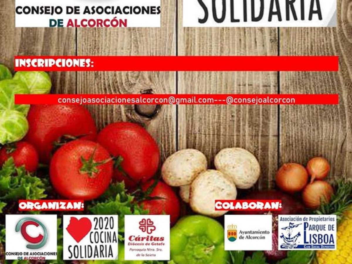 2020 Comida solidaria reparte cerca de 500 comidas al día