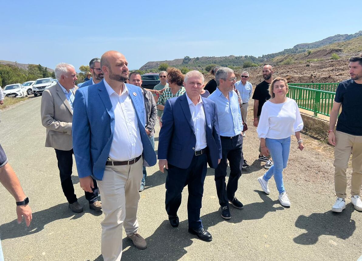 Hugo Morán en la Sierra Minera y Mar Menor