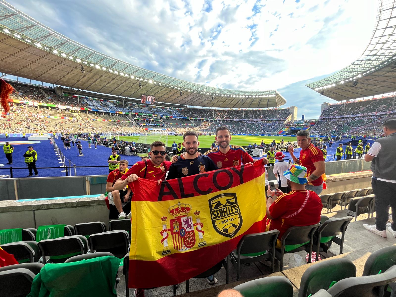 Alcoyano en la final de la Eurocopa 2024